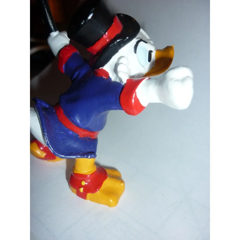 Vintage 1988 Disney Scrooge‎ McDuck PVC Figure Bully W. Germany DuckTales
